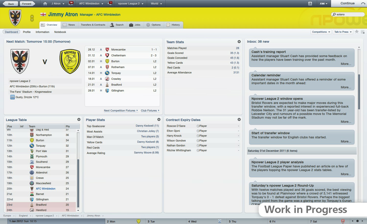 Football Manager 2012 - Imagen 31